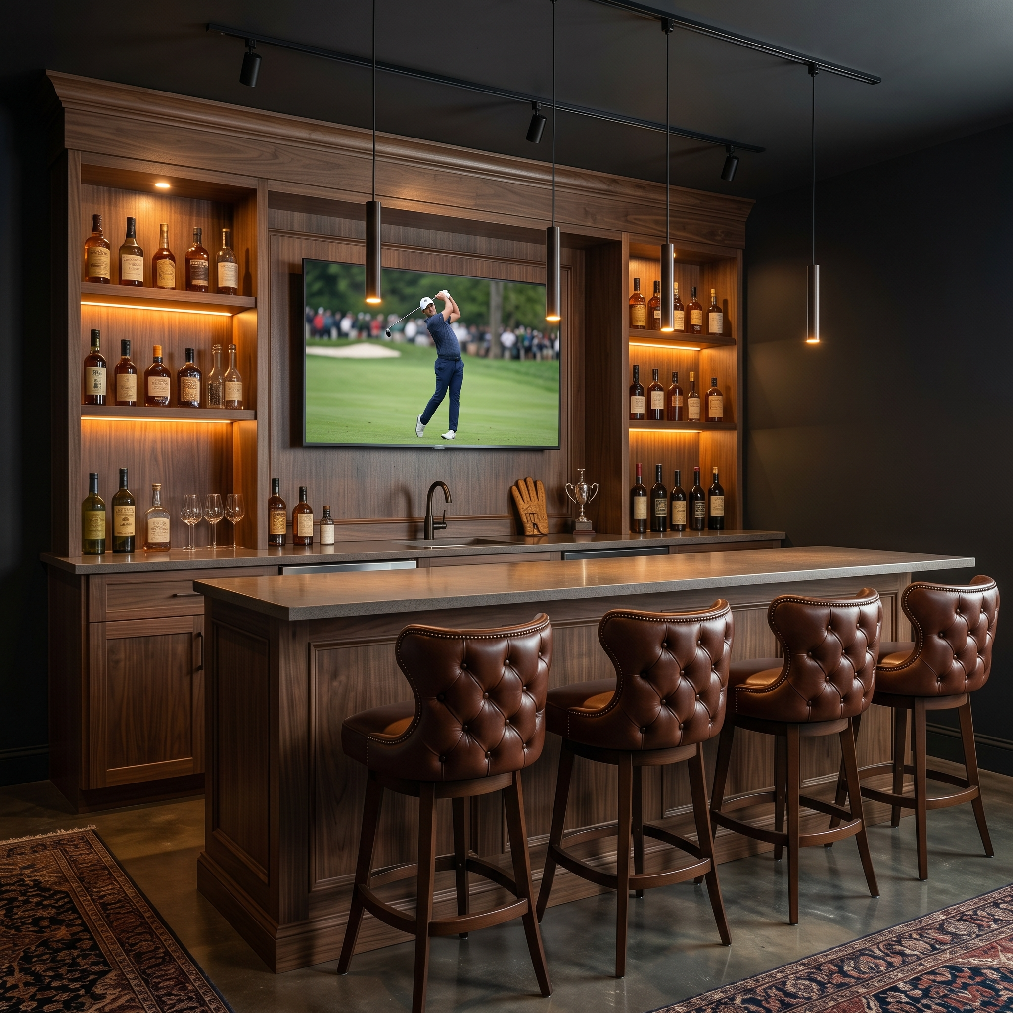 The Birdie House bar