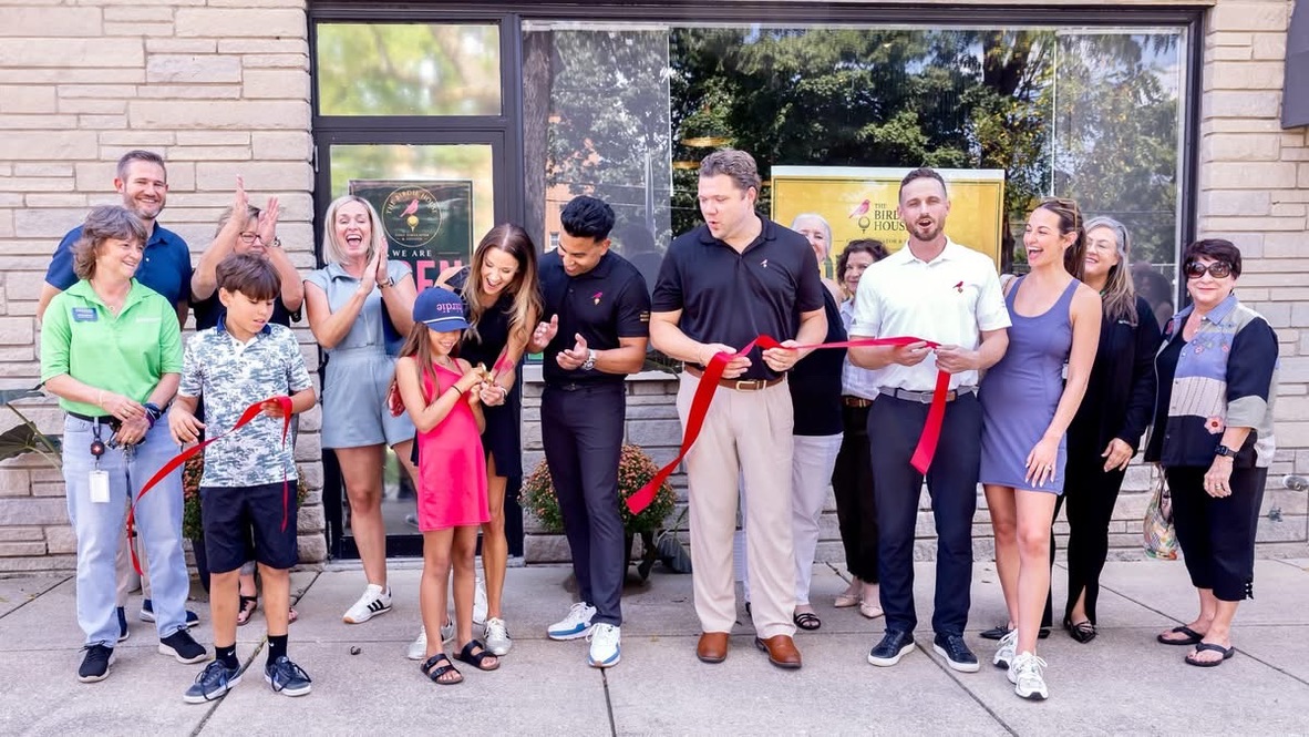 Ribbon cutting ceremony at The Birdie House, September 3, 2026
